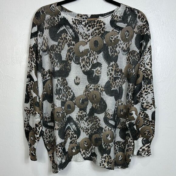 Free For Humanity Viscose Blend Crew Neck Pullover Sweater One Size - Picture 1 of 8